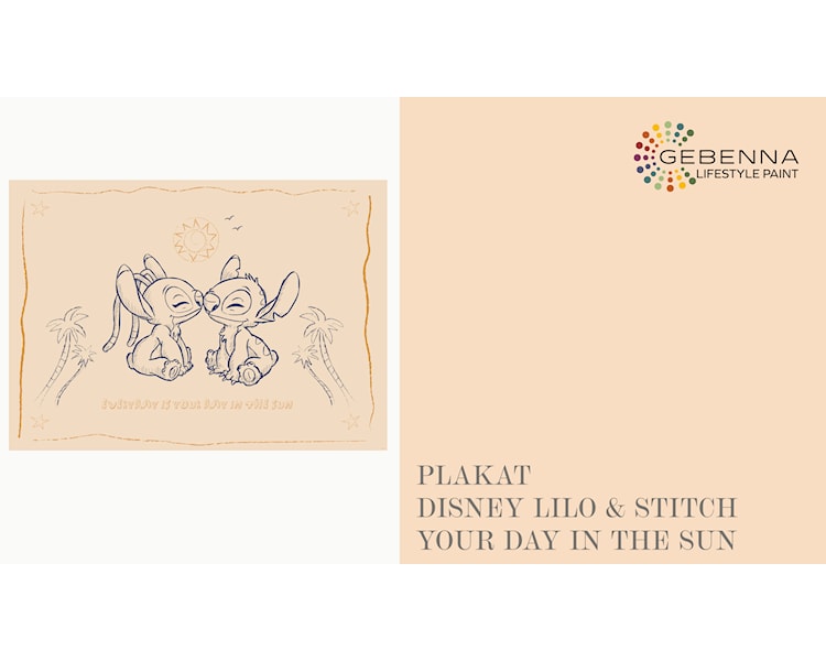 Plakat Disney Lilo og Stitch Your day in the Sun